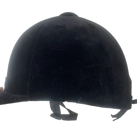 German‎ Germany DMS Model 5084 Black Velvet Riding hat size 7 or 57 20th c. main image 7
